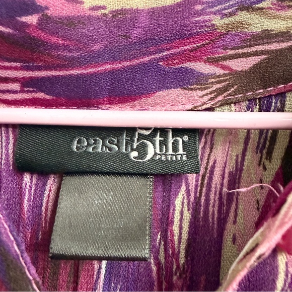 East 5th Multicolor Ruffled Blouse - Picture 4 of 5